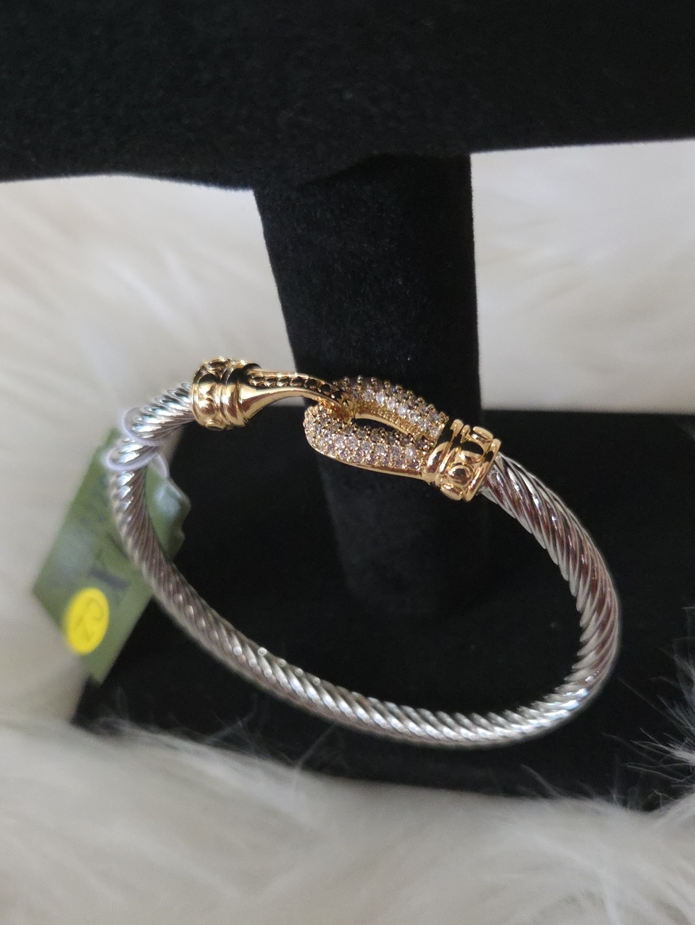 Two-Tone Cable Bracelet NWT